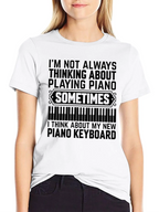 Piano T-Shirt - Musician Gift