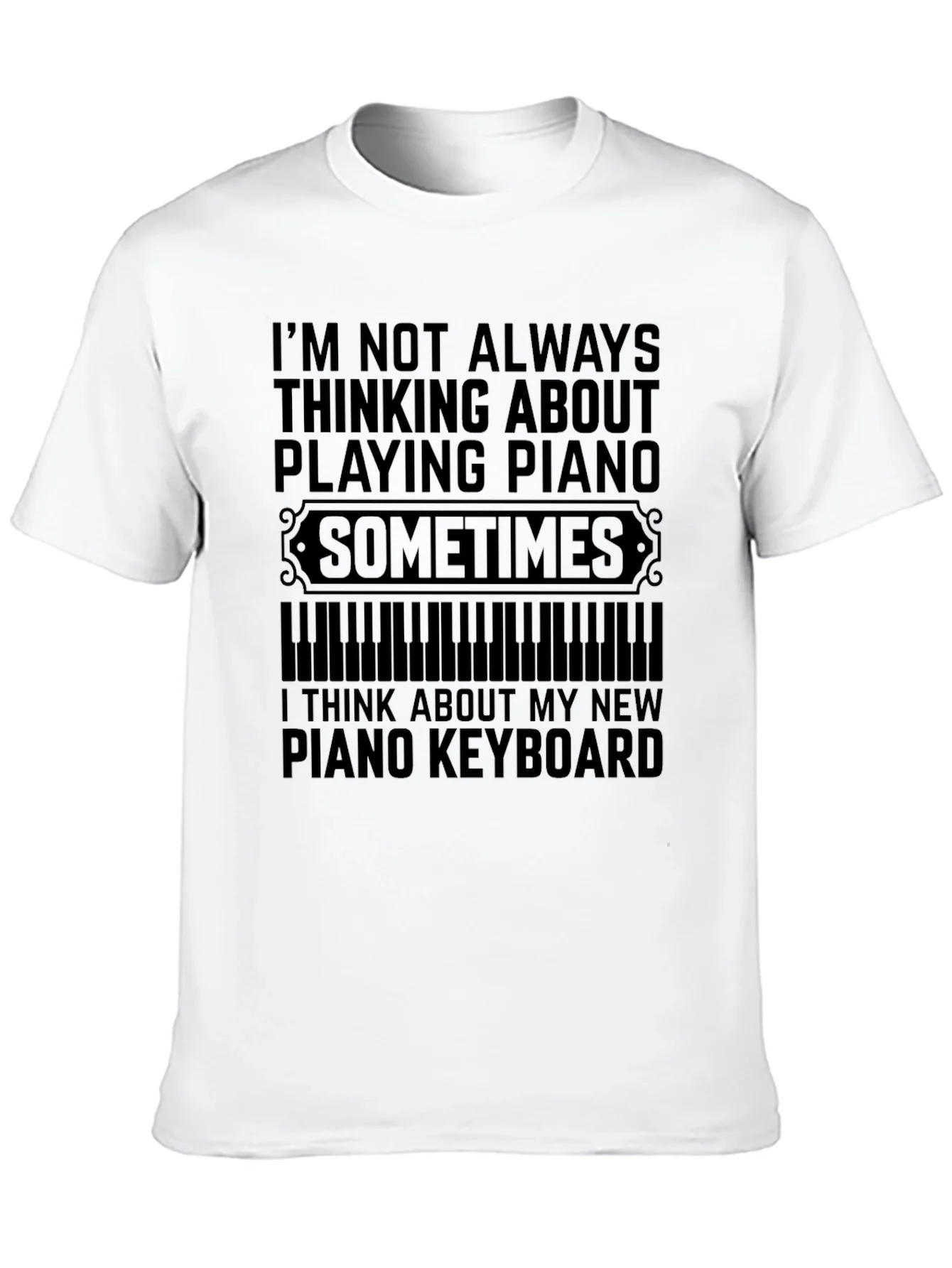 Piano T-Shirt - Musician Gift