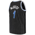 O.Magic #1 Tracy McGrady  Big & Tall Hardwood Classics Swingman Jersey Black Stitched American Basketball Jersey