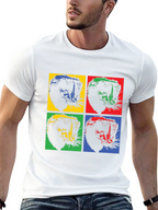 Pop Art Honey Badger T-Shirt - Bold Graphic Tee
