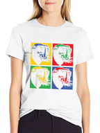 Pop Art Honey Badger T-Shirt - Bold Graphic Tee