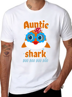 Auntie Shark T-Shirt - Doo Doo Doo