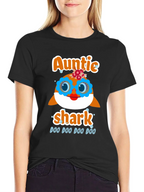 Auntie Shark T-Shirt - Doo Doo Doo