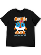 Auntie Shark T-Shirt - Doo Doo Doo