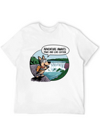 Adventure Awaits Dog T-Shirt Paws & Lens Edition