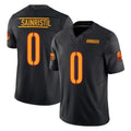 W.Commanders #0 Mike Sainristil Player Black Vapor F.U.S.E. Limited Football Jerseys