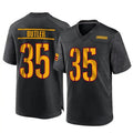 W.Commanders #35 Percy Butler Player Black Home Game Football Jerseys