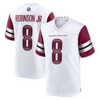 W.Commanders #8 Marcus Mariota Player White Home Game Football Jerseys