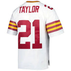 W.Commanders #21 Sean Taylor  White 2007 Legacy Replica Jersey Stitched American Football Jerseys