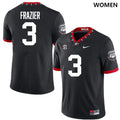Nate Frazier Georgia Bulldogs 100th Anniversity Jersey - Black