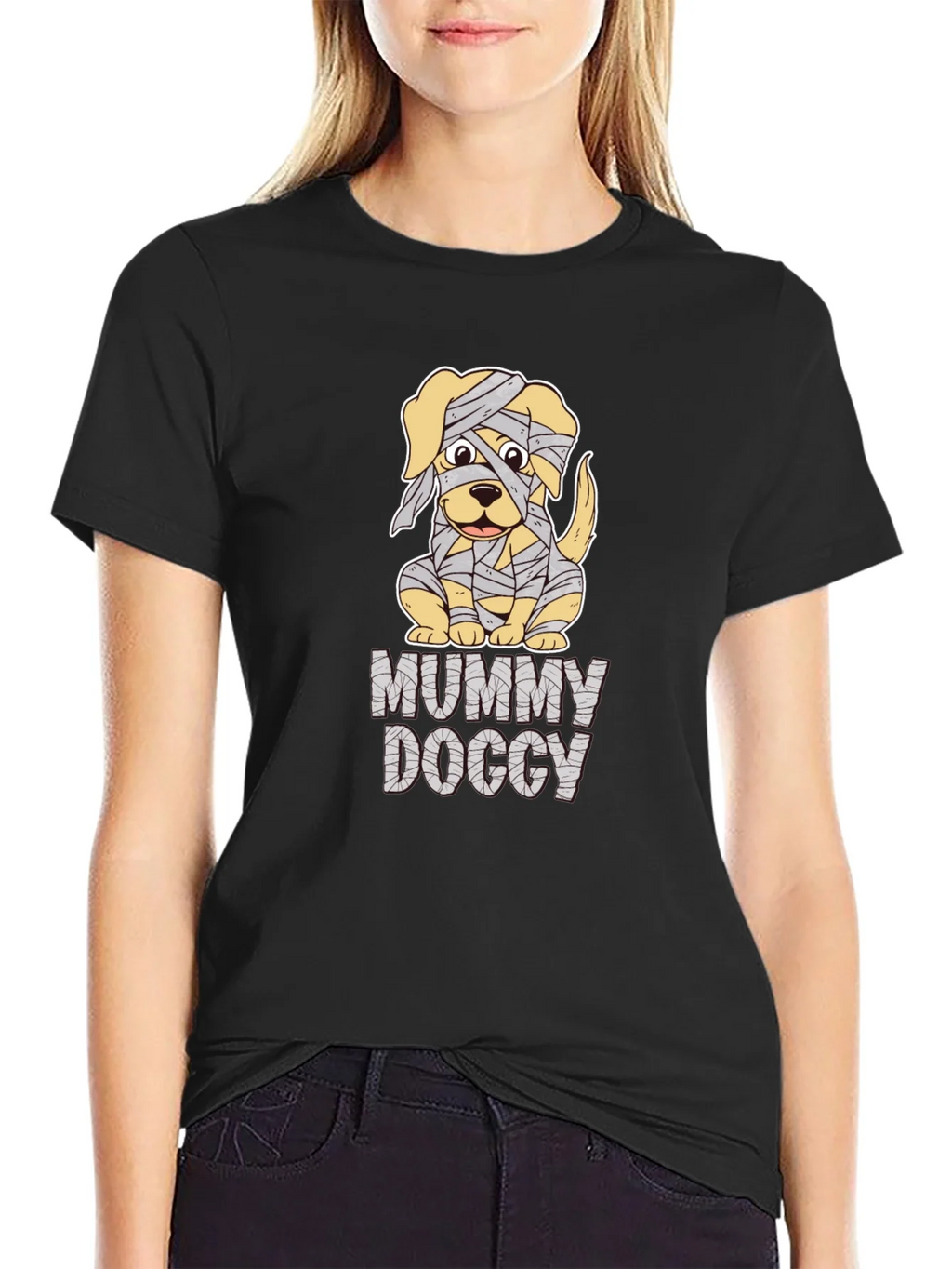 Mummy Doggy T-Shirt - Halloween Puppy Tee