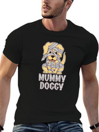Mummy Doggy T-Shirt - Halloween Puppy Tee