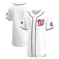 Washington Nationals 2019 World Series Champions Home Authentic Team Jersey - White Baseball Jerseys