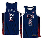 LeBron James Team USA 2024 Olympics Jersey