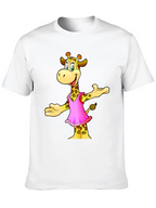 Cartoon Giraffe T-Shirt