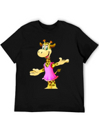Cartoon Giraffe T-Shirt