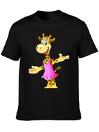 Cartoon Giraffe T-Shirt