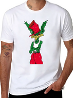Novelty Cartoon Goblin Graphic Tee