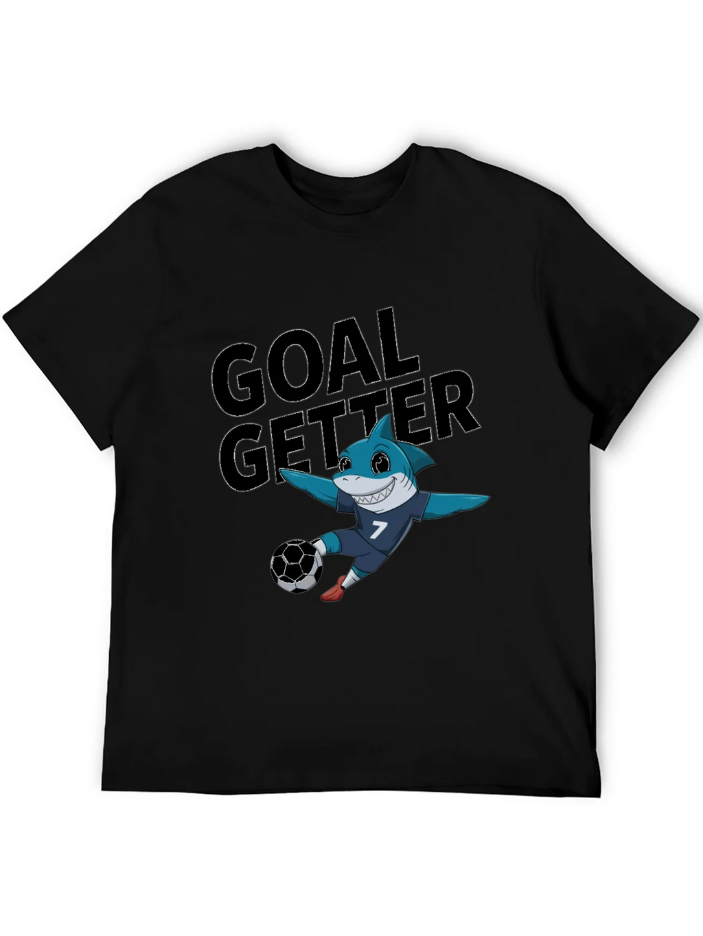 Goal Getter Shark Soccer T-Shirt