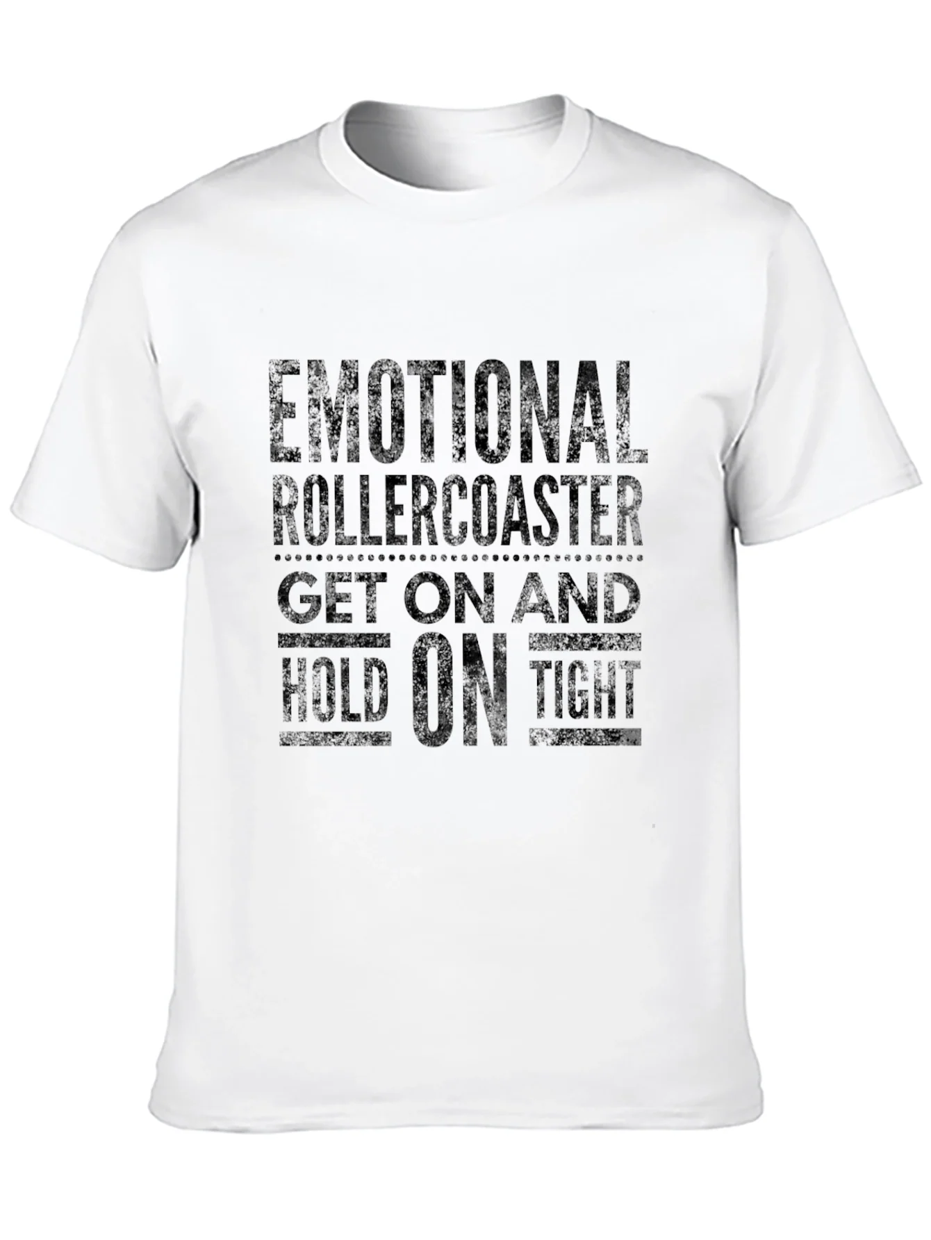 Emotional Rollercoaster T-Shirt - Black