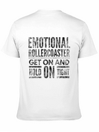 Emotional Rollercoaster T-Shirt - Black