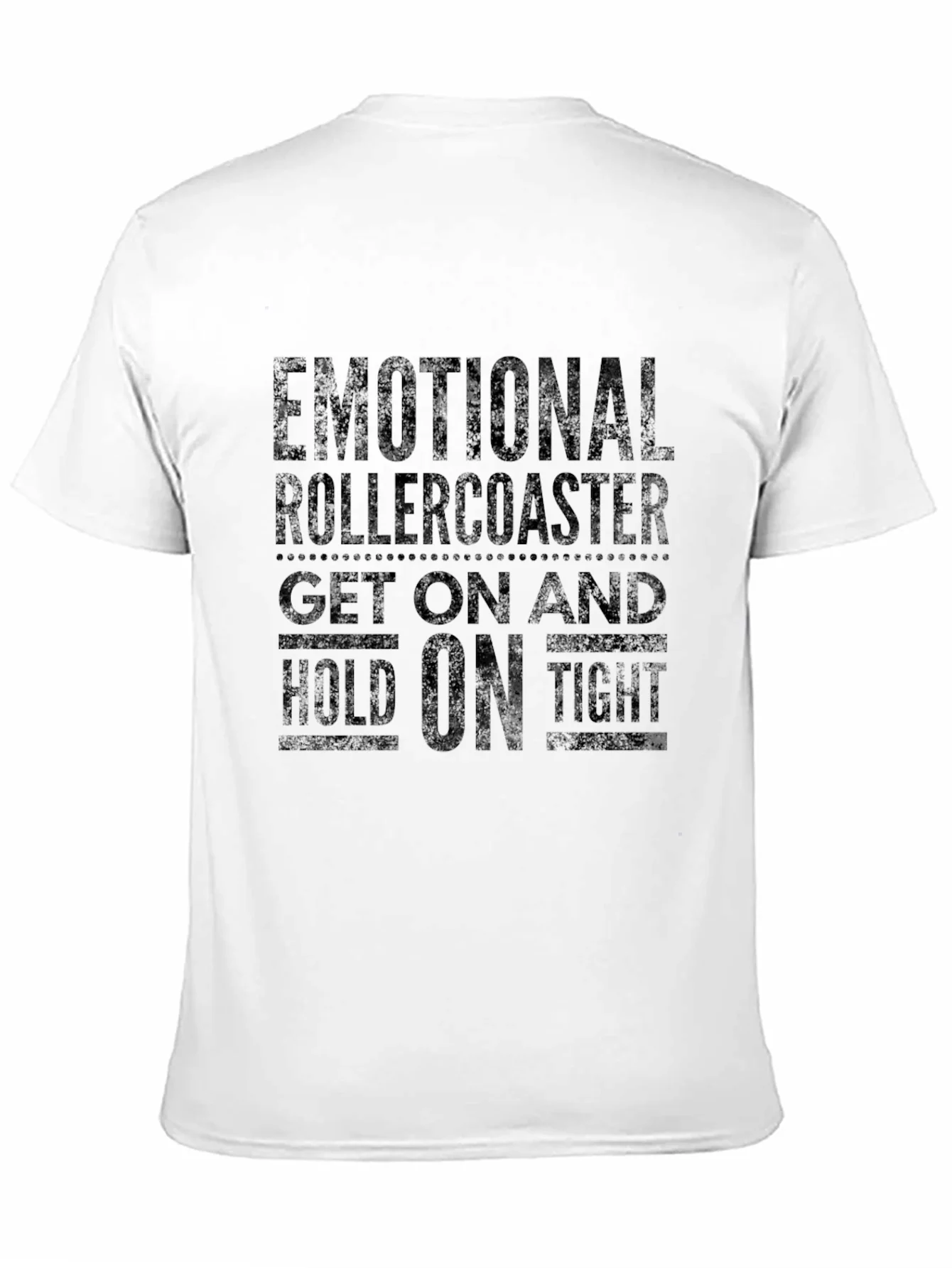 Emotional Rollercoaster T-Shirt - Black