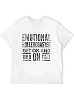 Emotional Rollercoaster T-Shirt - Black