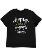 Happy Singles Awareness Day Black Tee