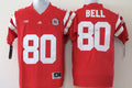 Men's Nebraska Huskers Kenny Bell #80 Scarlet Player Game Jersey