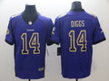 Men's Minnesota Vikings Stefon Diggs #14 Purple Game Jersey1