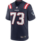 John Hannah New England Patriots Nike Game Retired   Jersey - Navy