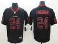 Men's Atlanta Falcons Devonta Freeman #24 Black Game Player Jersey1