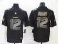 Men's Tampa Bay Buccaneers #12 Tom Brady Black Authentic Game Jersey1
