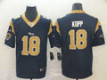 Men's Los Angeles Rams Cooper Kupp #18 Navy Game Jersey1