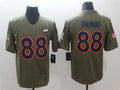 Men's Denver Broncos Demaryius Thomas #88 Brown Game Jersey1