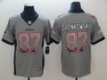 Men's New England Patriots Rob Gronkowski #87 Gray Game Jersey1