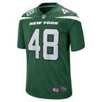 Nick Bawden New York Jets Nike Game   Jersey - Gotham Green