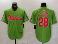 Men's Philadelphia Phillies Alec Bohm #28 Green Limited Player Jersey1
