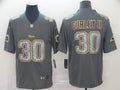 Men's Los Angeles Rams Todd Gurley II #30 Gray Game Jersey1