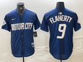 Men's Detroit Tigers Jack Flaherty #9 Navy 2024 City Connect Limited Player Jersey1