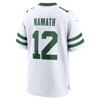 Joe Namath New York Jets Nike Legacy Retired   Game Jersey - White