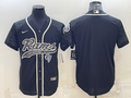 Men's Los Angeles Rams Black RFLCTV Limited Blank Jersey1