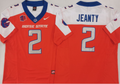 Men's Boise State Broncos Ashton Jeanty #2 Orange Game Jersey