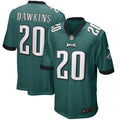 Brian Dawkins Philadelphia Eagles Nike Game Retired   Jersey - Midnight Green
