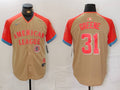 Men's American League Riley Greene #31 Cream 2024 MLB All-Star Game Limited Player Jersey1