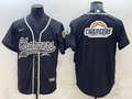 Men's Los Angeles Chargers Black RFLCTV Limited Jersey1