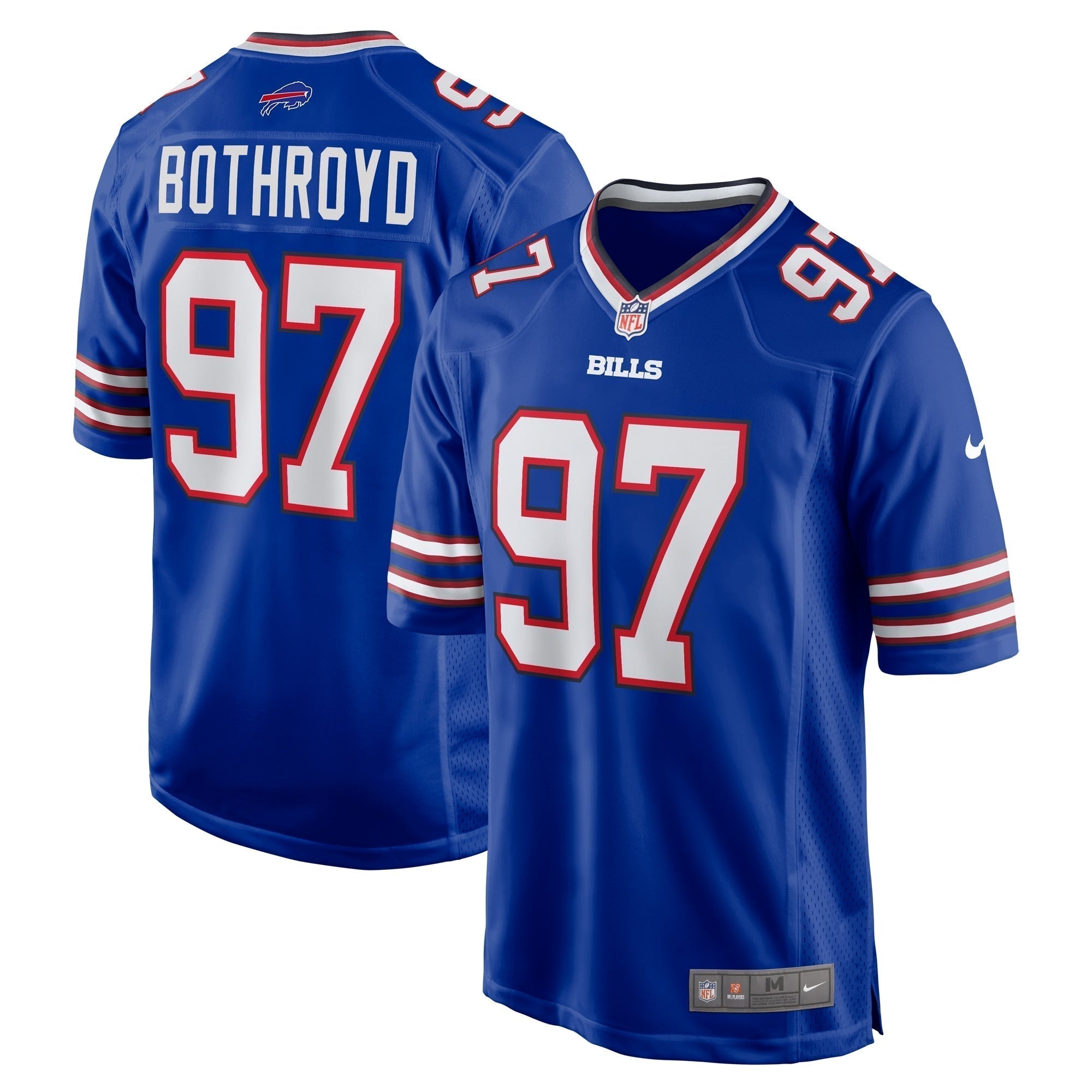 Rondell Bothroyd Buffalo Bills Nike Game Jersey -  Royal