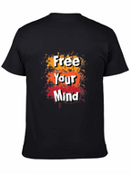 Free Your Mind Graphic Tee - Trendy Mens T-Shirt