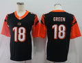 Men's Cincinnati Bengals A.J. Green #18 Black Game Jersey1