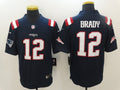 Men's New England Patriots Tom Brady #12 Navy Game Jersey1
